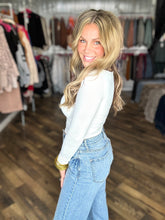 White Boat Neck Top *FINAL SALE*