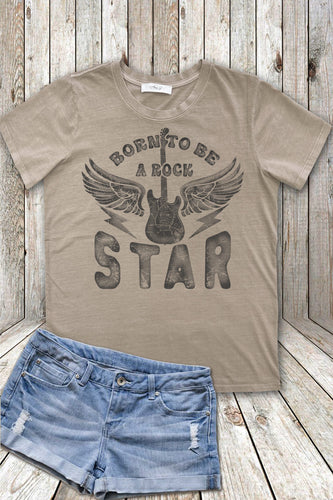 Born to Be a Rock Star Graphic Tee