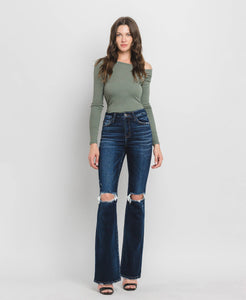 Flying Monkey Dark Wash High Rise Denim Jeans