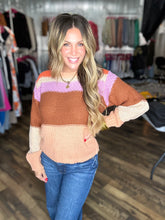 Colorblock Drop Shoulder Sweater *FINAL SALE*