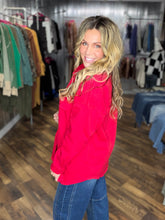 Scarlet Red Oversized Shacket