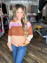 Colorblock Drop Shoulder Sweater *FINAL SALE*