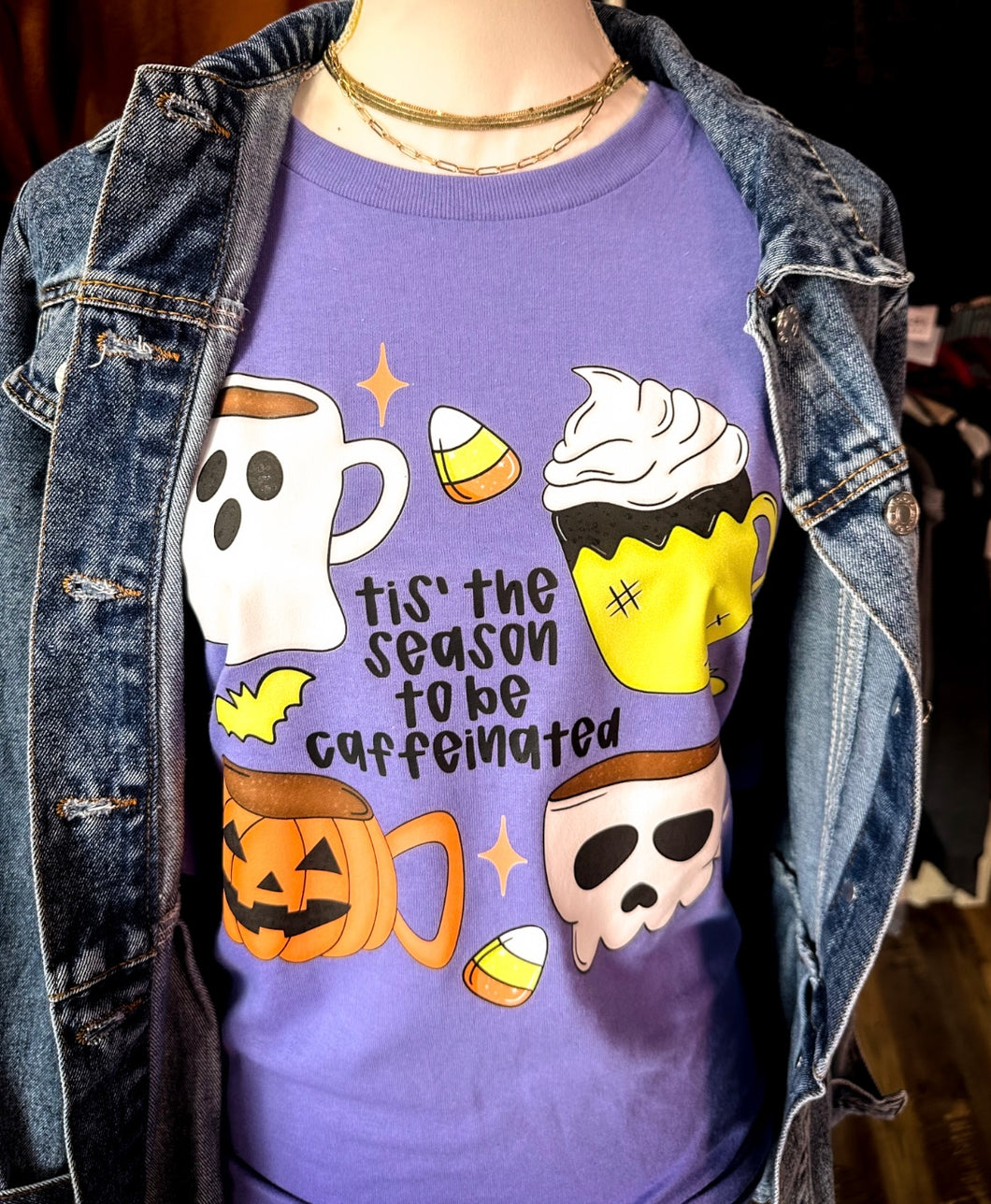 Tis the Season to be Caffeinated Graphic Tee *FINAL SALE*