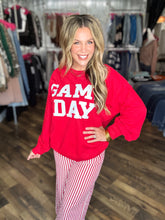 Red Varsity Game Day Lightweight Sweatshirt *FINAL SALE*