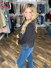 Black Puffer Vest *FINAL SALE*