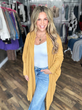 Marigold Cozy Knit Maxi Duster Cardigan