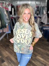 Jesus Loves You Camo Tee