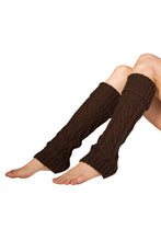 Twisted Knit Leg Warmers