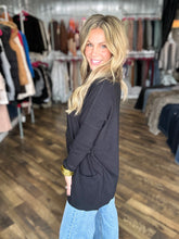 Black Round Neck Sweater *FINAL SALE*