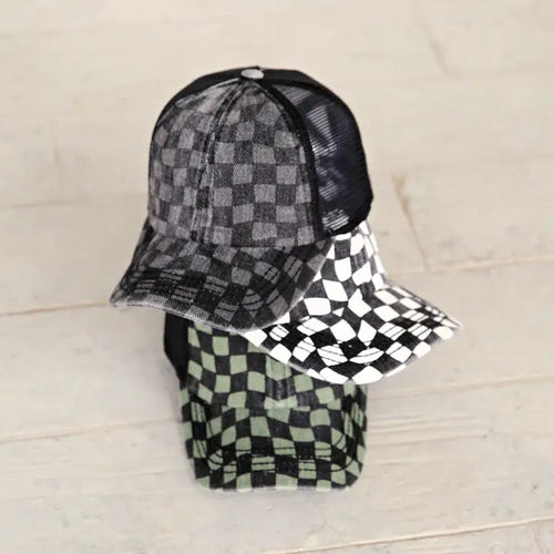 CC Checkered Hat