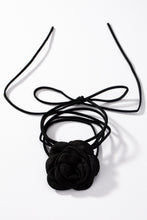 Flower Choker Cord Necklace