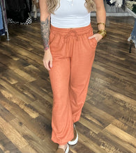 Baked Clay Reverse Seam Joggers *final sale*