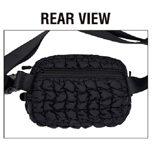 CC Quilted Puffer Belt Bag