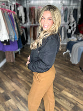 Black Ruched Bomber Puffer Jacket