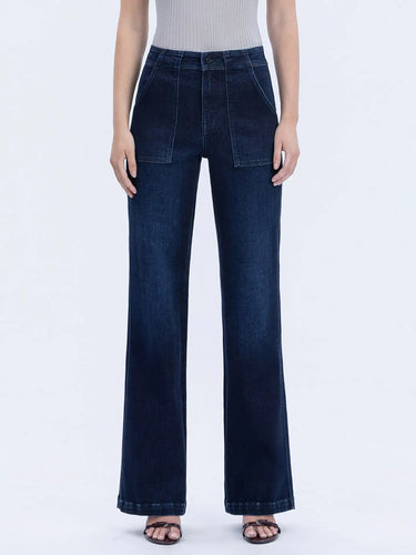 Vervet High Rise Vintage Flare Denim Jeans