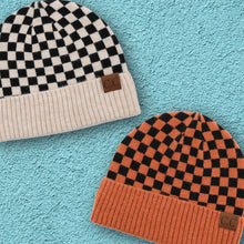 CC Check Pattern Beanie