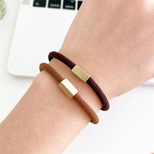 4 piece stretchy elastic hair tie bracelets