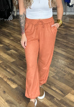 Baked Clay Reverse Seam Joggers *final sale*