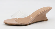 Nude Clear Wedge