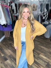 Marigold Cozy Knit Maxi Duster Cardigan
