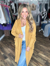 Marigold Cozy Knit Maxi Duster Cardigan