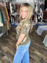 Jesus Saves Camo Tee