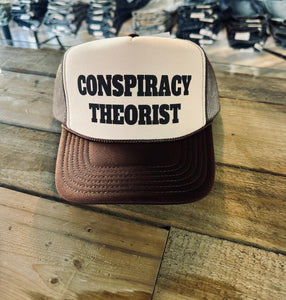 Conspiracy Theorist Trucker Hat