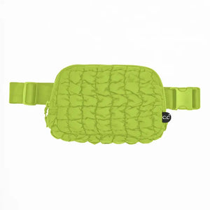 CC Quilted Puffer Belt Bag