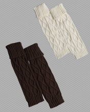 Twisted Knit Leg Warmers