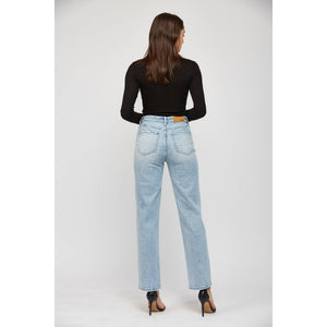 Mica High Rise Straight Leg Denim Jeans