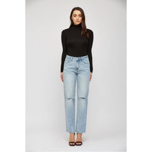 Mica High Rise Straight Leg Denim Jeans