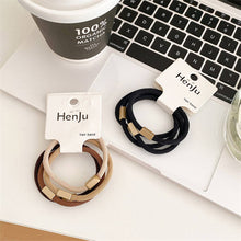 4 piece stretchy elastic hair tie bracelets