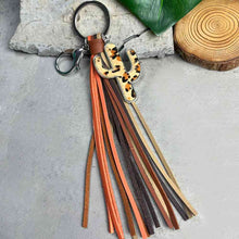 Cactus Keychain with Tassel**