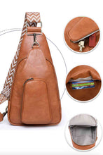 Adored Take A Trip PU Leather Sling Bag**