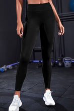 Wide Waistband Sports Leggings**