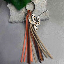 Cactus Keychain with Tassel**