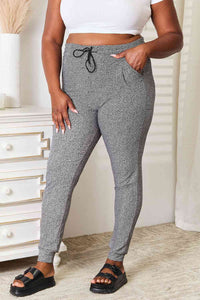 Leggings Depot Full Size Joggers with Pockets