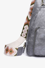 Adored Take A Trip PU Leather Sling Bag**